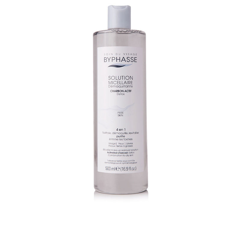Micellar solution makeup remover with activated carbon 500 ml
