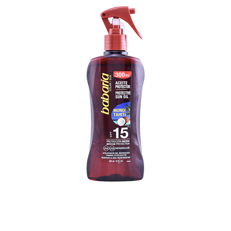 SOLAR OIL MONOI TAHITI spray SPF15 300 ml