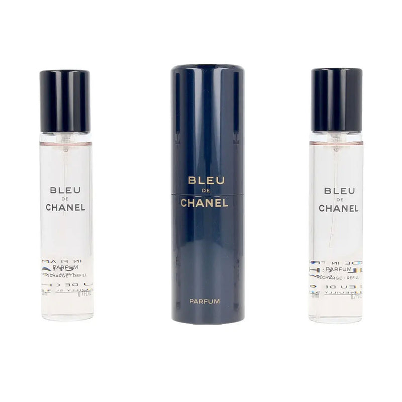 BLEU PARFUM edp vapo twist &amp; refillable spray 3 x 20 ml