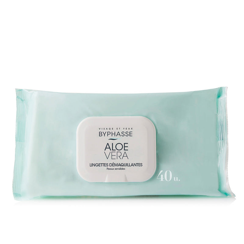 MAKEUP REMOVAL WIPES aloe vera 40 units