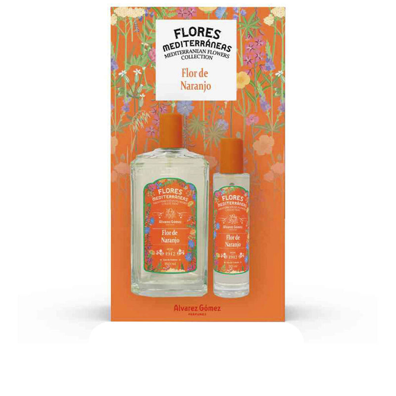 MEDITERRANEAN FLOWERS ORANGE BLOSSOM SET OF 2 pcs