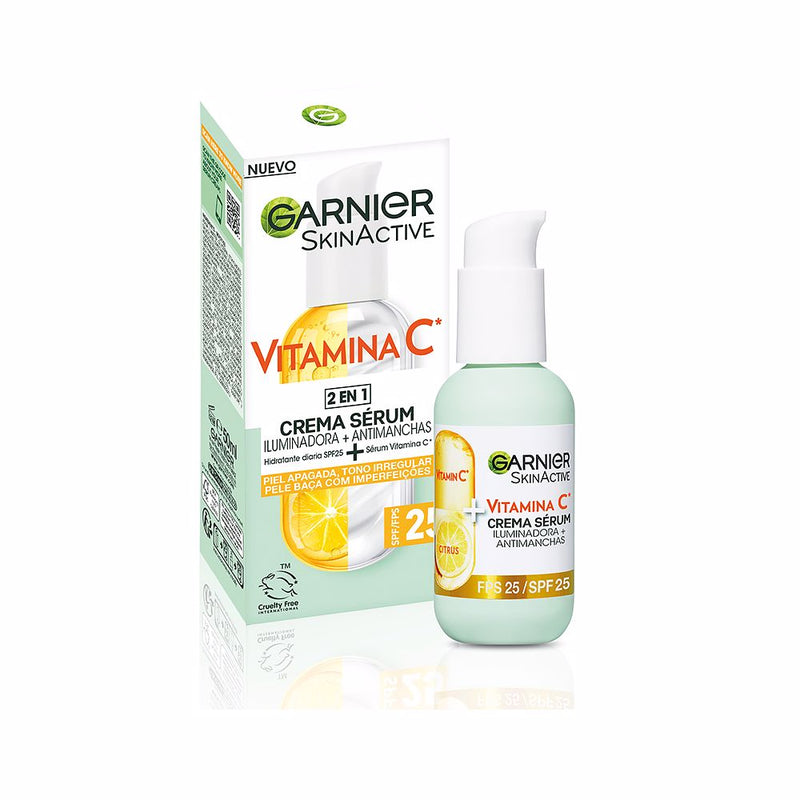 VITAMIN C 2in1 illuminating + anti-spot serum cream SPF25 50 ml