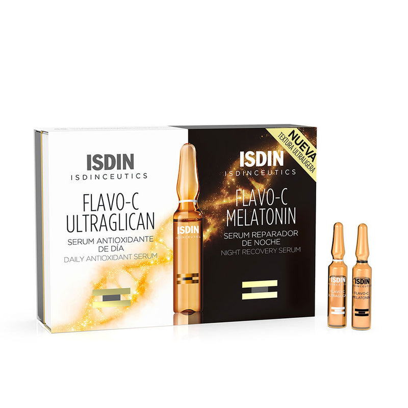 ISDINCEUTICS Flavo-C Melatonin + Ultraglican 10 + 10 ampoules