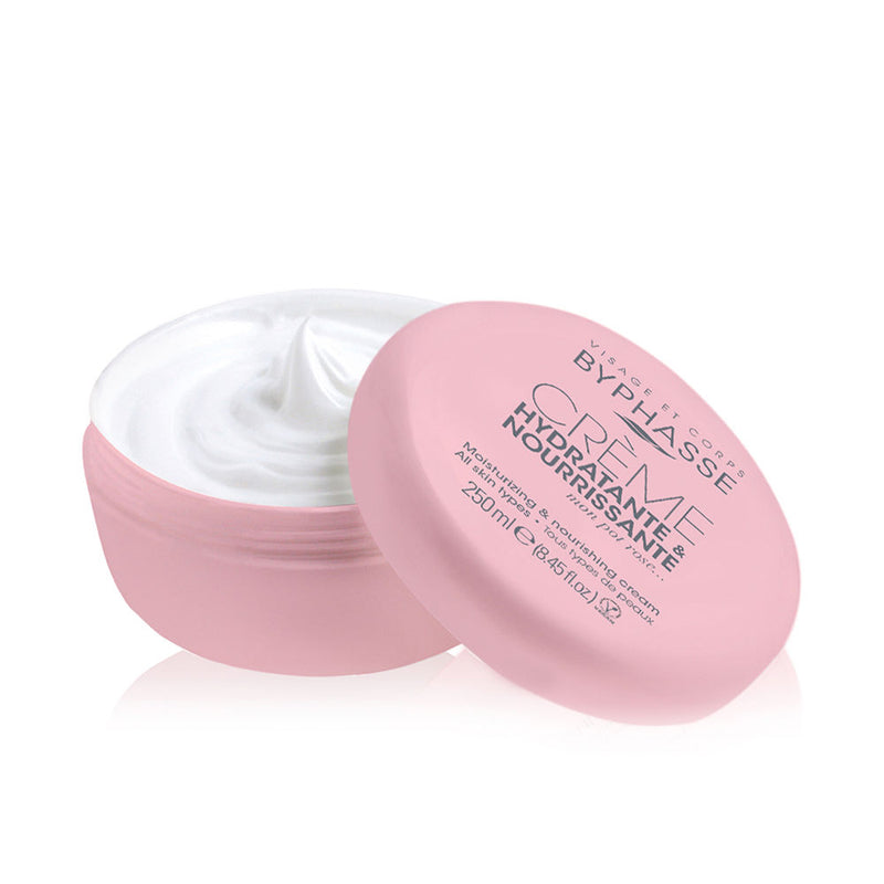 MOISTURIZING AND NOURISHING CREAM for face and body 250 ml