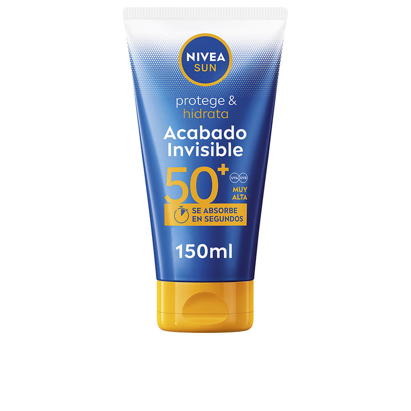 SUN PROTECTS &amp; MOISTURIZES invisible finish sun lotion SPF50+ 150 ml
