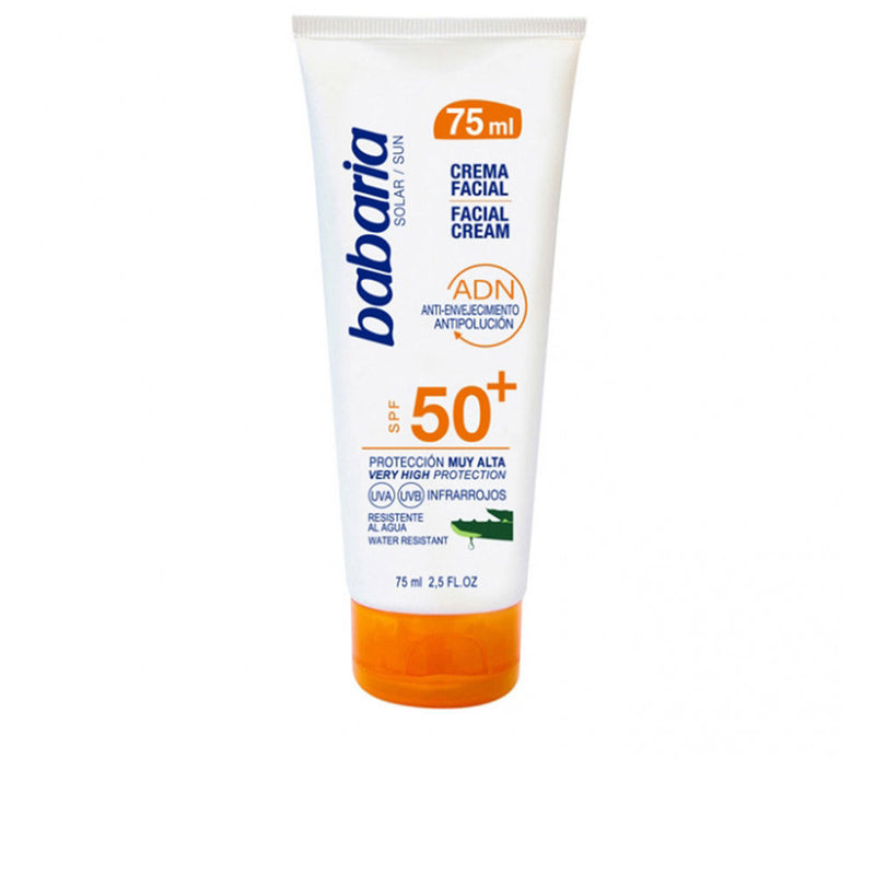 SOLAR ADN aloe vera facial sun cream SPF50+ 75 ml