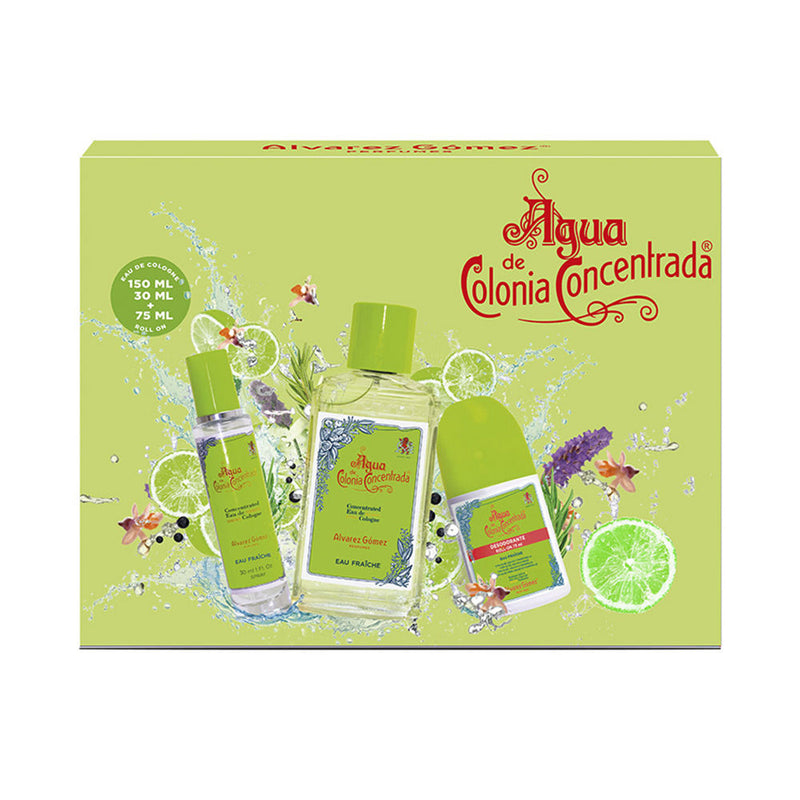 EAU FRAICHE CONCENTRATED EAU DE COLOGNE LOT 3 pz