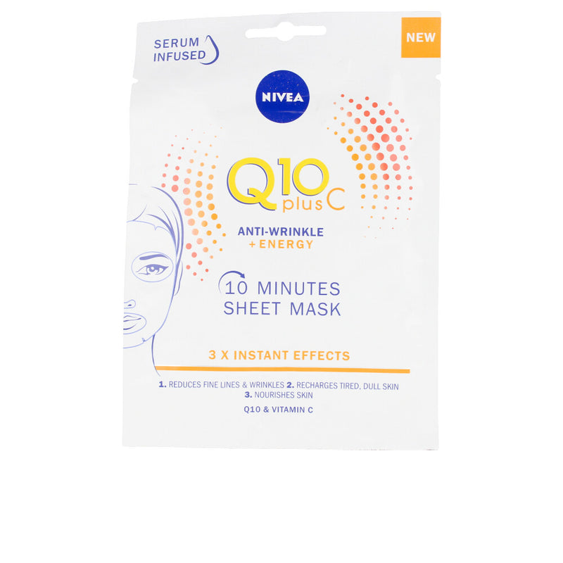 Q10+ VITAMIN C anti-wrinkle+energizing facial mask 1 unit