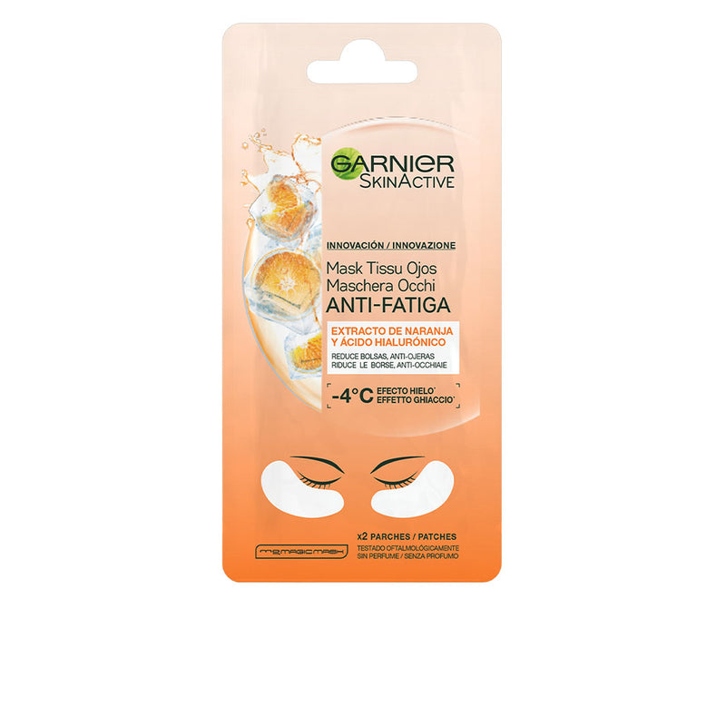 SKINACTIVE anti-fatigue eye mask with orange extract and hyaluronic acid x 2 patches