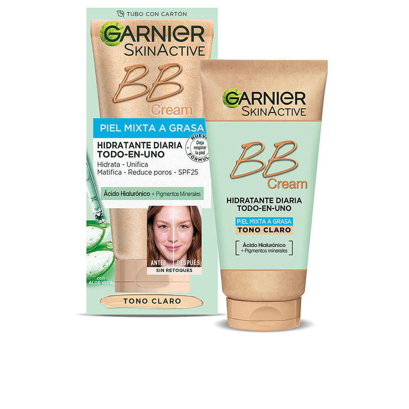 SKINACTIVE BB CREAM combination to oily skin daily moisturizer SPF 25