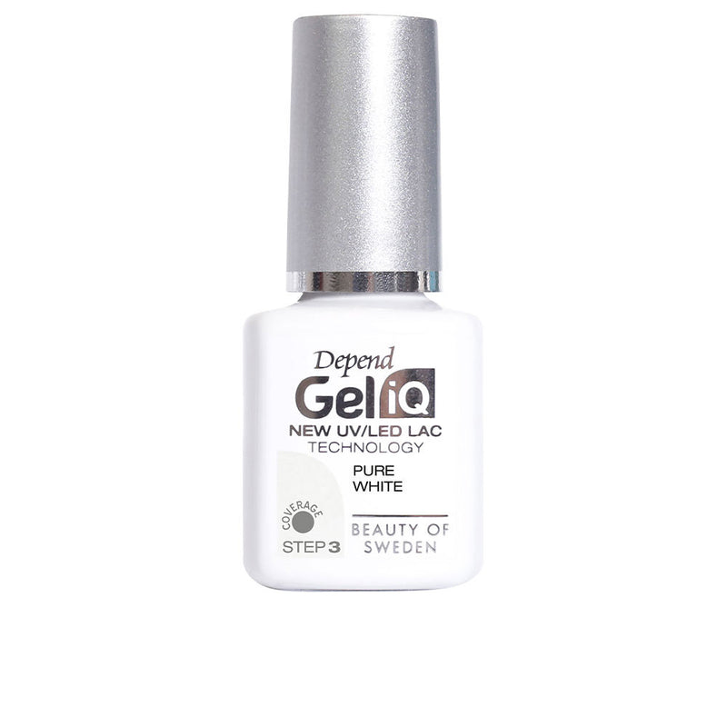 Color Depend Gel iQ Esmalte de Uñas Color Pure White 5 ml